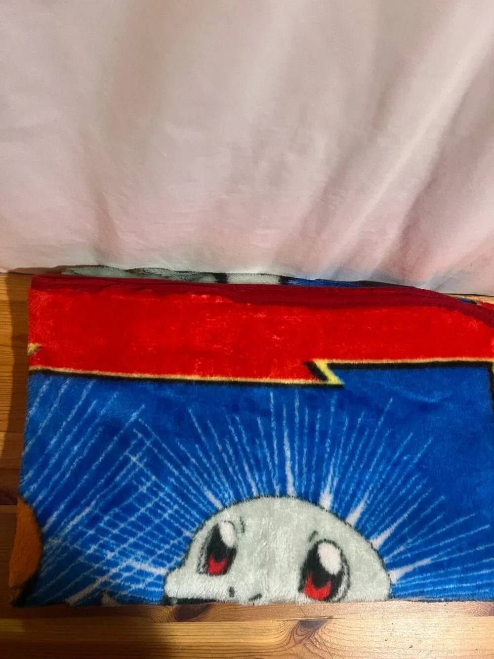 Northwest Pokémon Throw Blanket Gotta Catch Em All Characters Small Damage Used